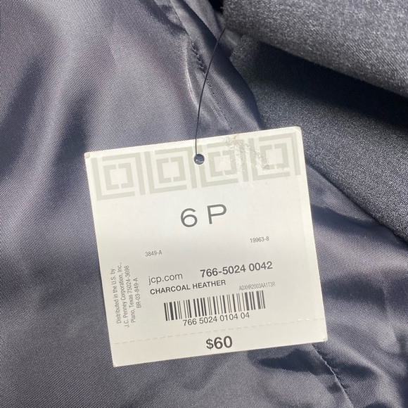 Liz Claiborne blazer and blouse set Fuchsia Black sz M 6 NWT - Picture 7 of 11